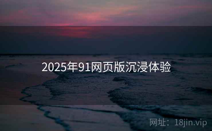 2025年91网页版沉浸体验