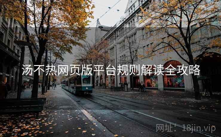 汤不热网页版平台规则解读全攻略