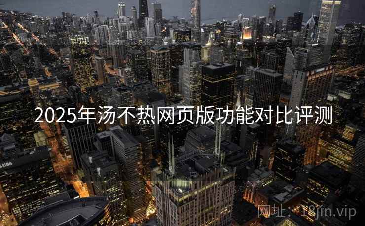 2025年汤不热网页版功能对比评测